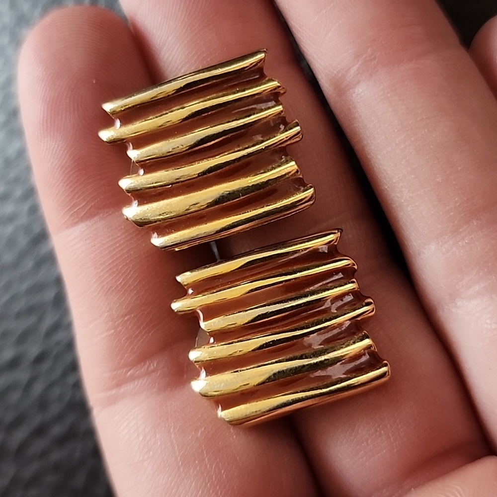 Vtg Bergere Earrings